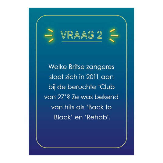 Deltas quiz hoera 30 jaar!