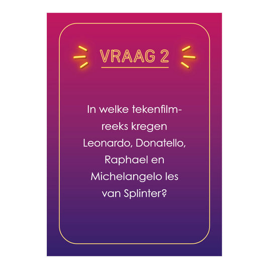 Deltas hoera 40 jaar! quiz