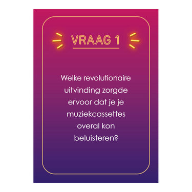 Deltas hoera 50 jaar! quiz