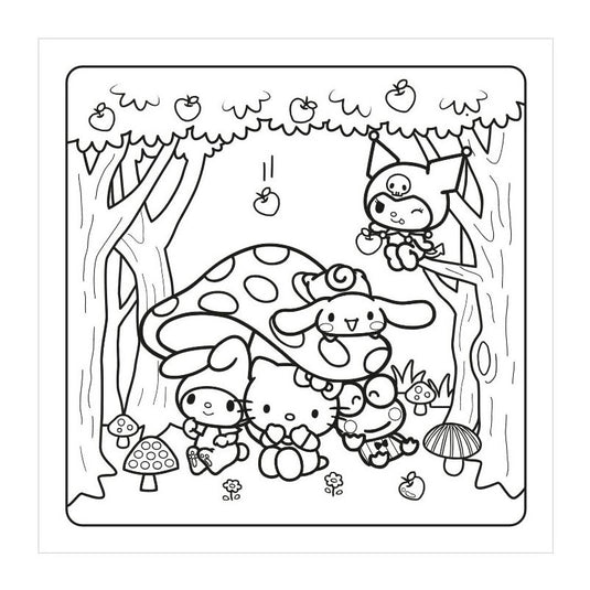 Deltas hello kitty and friends cute cozy color