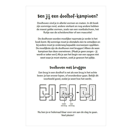 Deltas de leukste voetbal doolhoven