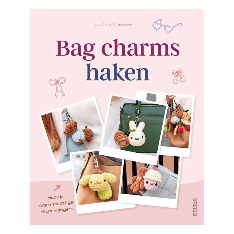 Afbeelding laden in galerijviewer, Deltas bag charms haken
