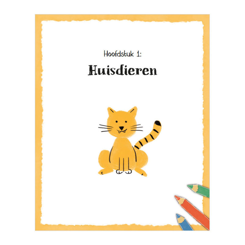 Afbeelding laden in galerijviewer, Deltas mijn eerste tekenboek - vrolijke dieren
