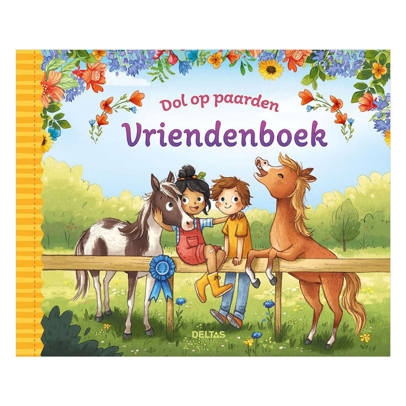 Afbeelding laden in galerijviewer, Deltas dol op paarden vriendenboek
