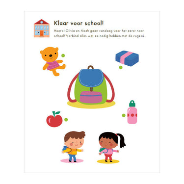 Deltas voor het eerst naar school - speel- en oefenboek