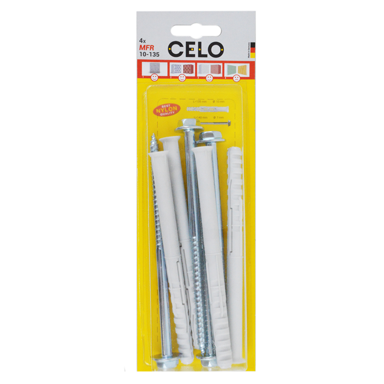 Afbeelding laden in galerijviewer, Celo 1065493 - multifunctionele raamplug mfr 10-135 sb tx | 5 stuks

