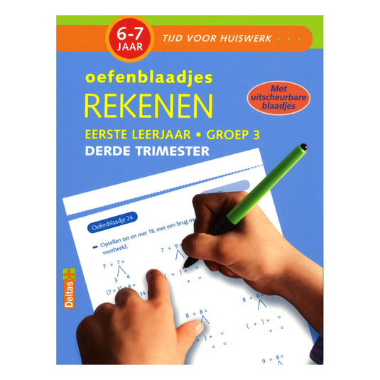Deltas oefenblaadjes rekenen (6-7 j.) derde trimester