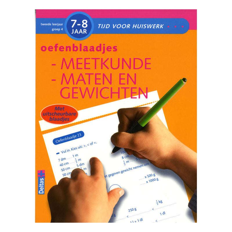 Afbeelding laden in galerijviewer, Deltas oefenblaadjes meetkunde, maten en gewichten
