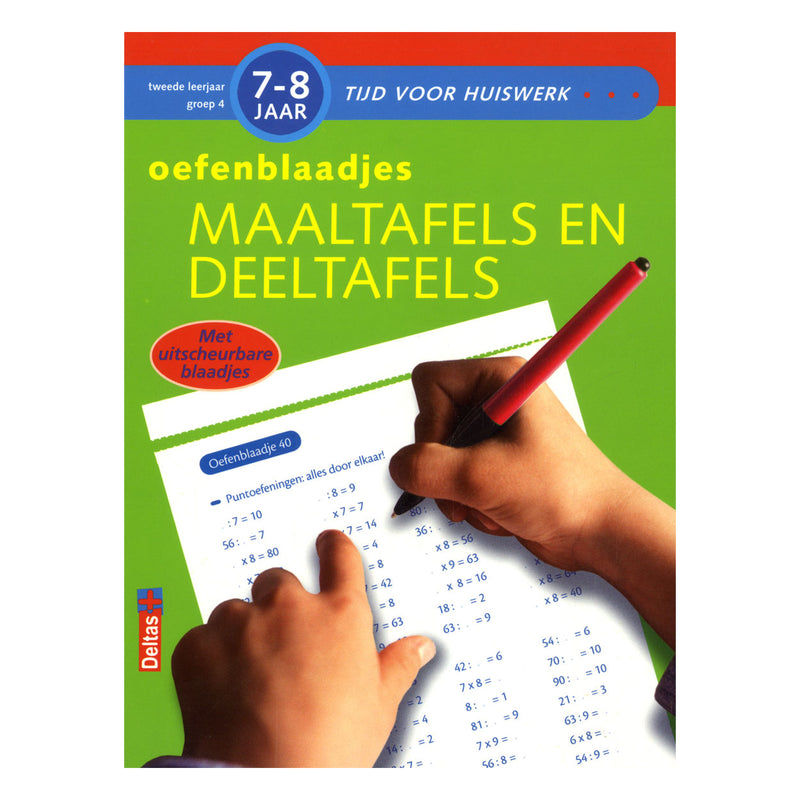 Afbeelding laden in galerijviewer, Deltas oefenblaadjes maaltafels en deeltafels (7-8
