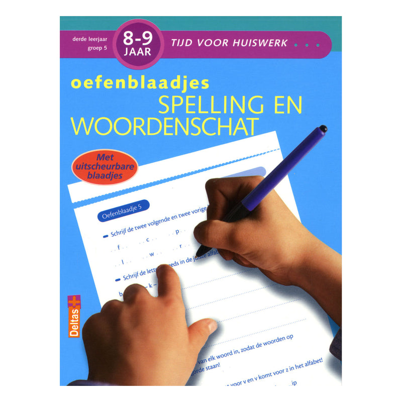 Afbeelding laden in galerijviewer, Deltas oefenblaadjes spelling en woordenschat (8-9 j.)
