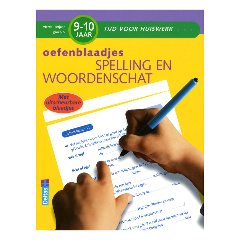 Afbeelding laden in galerijviewer, Deltas oefenblaadjes spelling en woordenschat (9-10 j)

