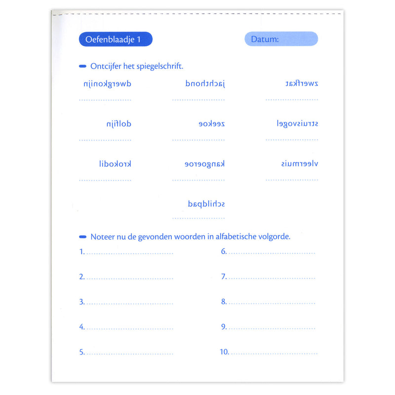 Afbeelding laden in galerijviewer, Deltas oefenblaadjes spelling en woordenschat (9-10 j)

