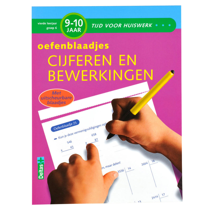 Afbeelding laden in galerijviewer, Deltas oefenblaadjes cijferen en bewerkingen (9-10 j)
