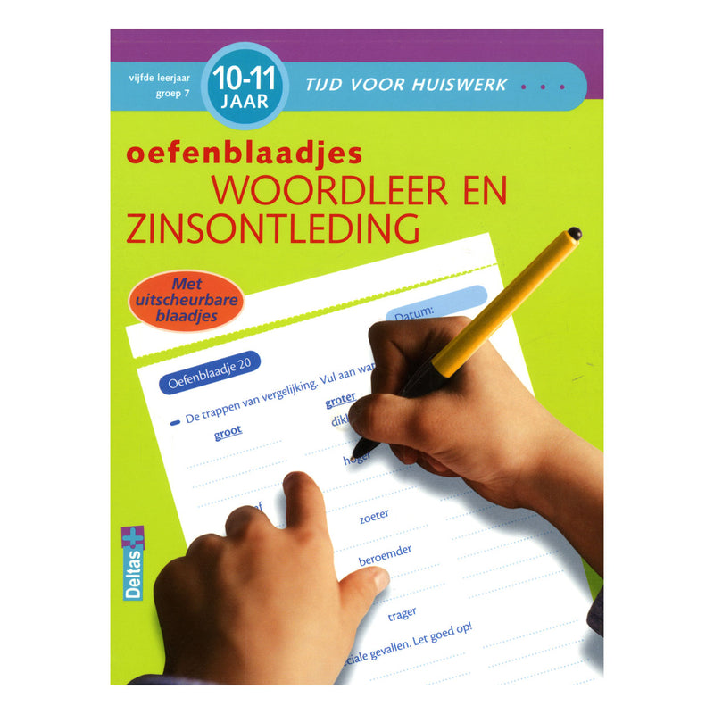 Afbeelding laden in galerijviewer, Deltas oefenblaadjes woordleer zinsontleding (10-11j)
