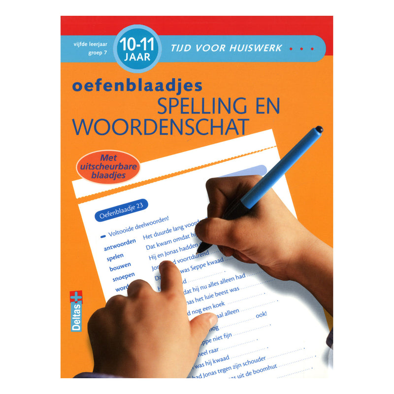 Afbeelding laden in galerijviewer, Deltas oefenblaadjes spelling en woordenschat (10-11j)
