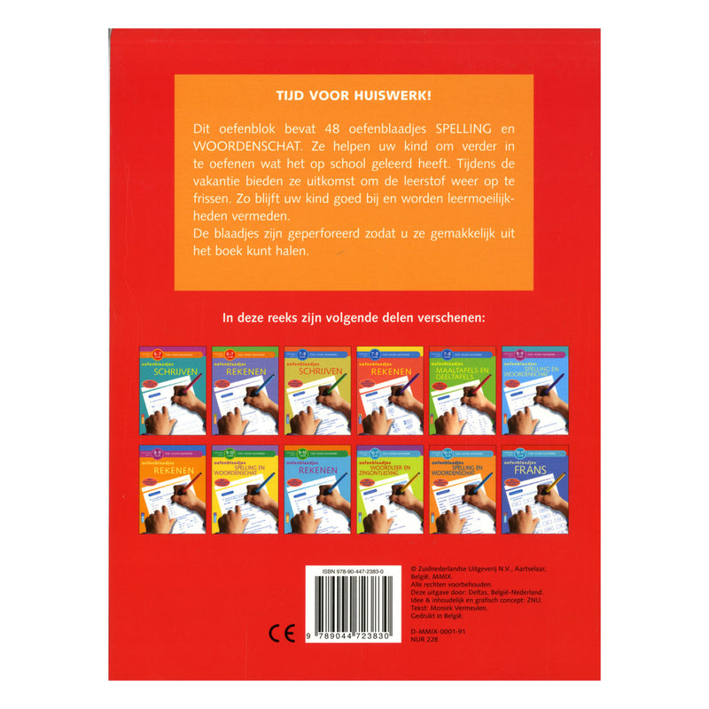 Afbeelding laden in galerijviewer, Deltas oefenblaadjes spelling en woordenschat (10-11j)
