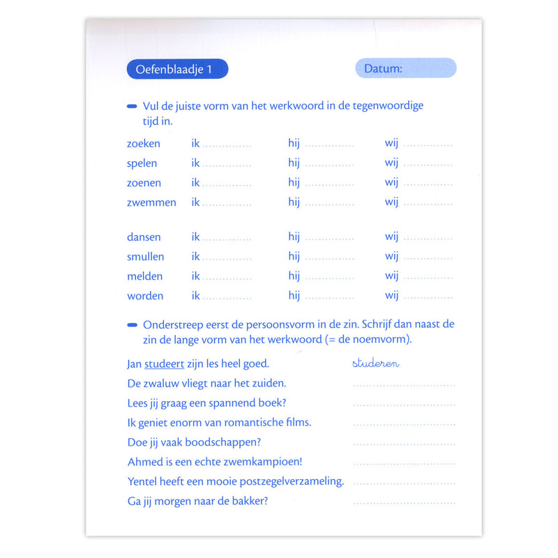 Afbeelding laden in galerijviewer, Deltas oefenblaadjes spelling en woordenschat (10-11j)
