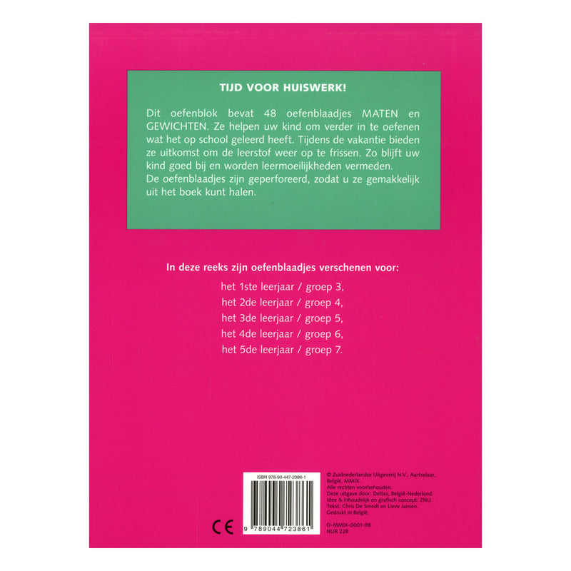 Afbeelding laden in galerijviewer, Deltas oefenblaadjes maten en gewichten (10-11j)
