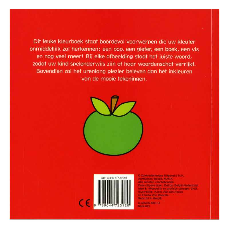 Afbeelding laden in galerijviewer, Deltas mijn eerste woordjes kleurboek
