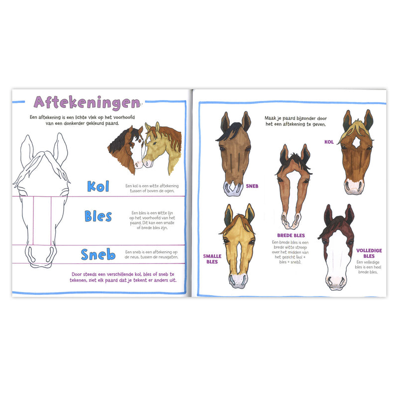 Afbeelding laden in galerijviewer, Deltas ik leer paarden tekenen
