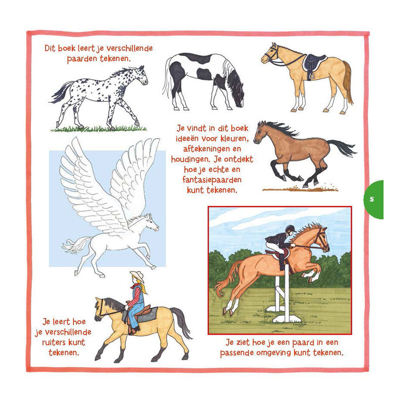 Afbeelding laden in galerijviewer, Deltas ik leer paarden tekenen
