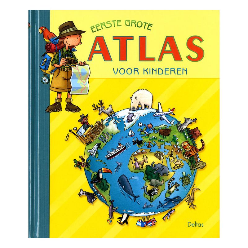 Afbeelding laden in galerijviewer, Deltas eerste grote atlas voor kinderen
