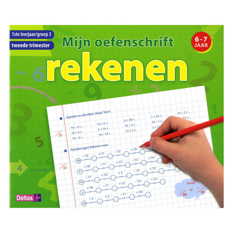 Afbeelding laden in galerijviewer, Deltas oefenschrift rekenen 6-7j. 2e trimester
