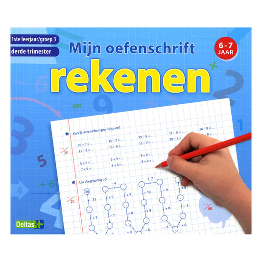 Deltas oefenschrift rekenen 6-7j. 3e trimester