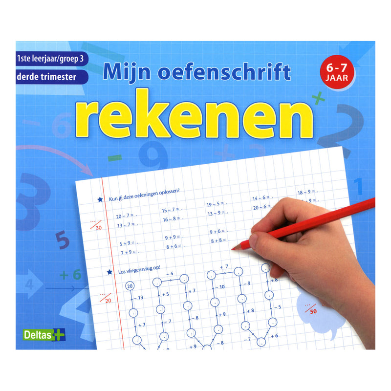 Afbeelding laden in galerijviewer, Deltas oefenschrift rekenen 6-7j. 3e trimester
