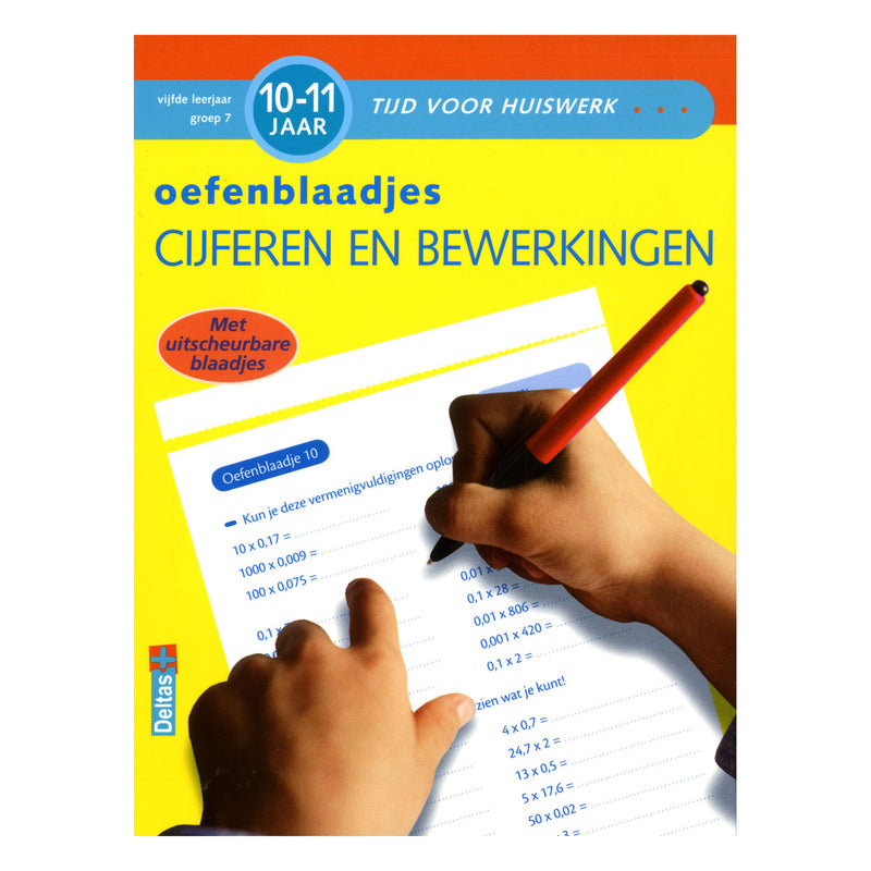 Afbeelding laden in galerijviewer, Deltas oefenblaadjes rekenen (10-11j) cijfers en bewerkingen
