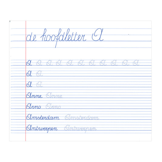 Deltas mijn oefenschrift schrijven (7-8 jaar)