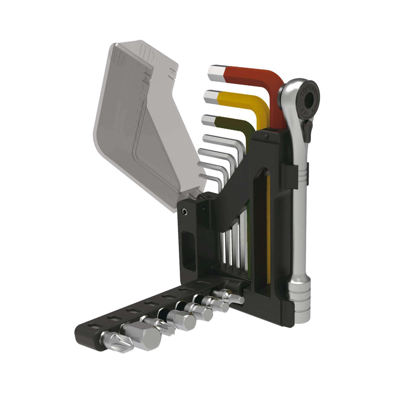 Afbeelding laden in galerijviewer, Topeak inbus set ratel omni toolcard
