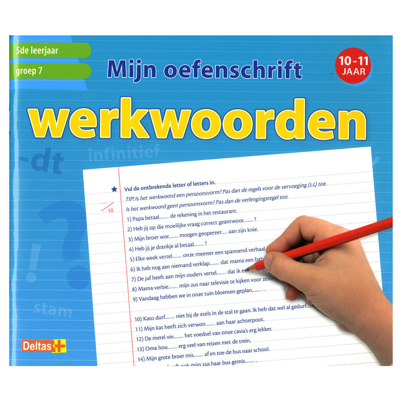 Afbeelding laden in galerijviewer, Deltas mijn oefenschrift werkwoorden - groep 7
