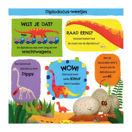 Deltas mijn eerste weetjesboek bij de dino's