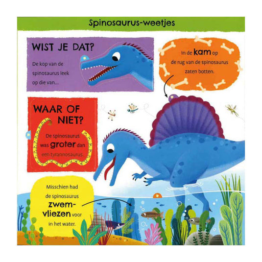 Deltas mijn eerste weetjesboek bij de dino's