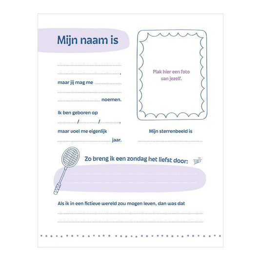 Deltas het enige echte vriendenboek voor volwassenen