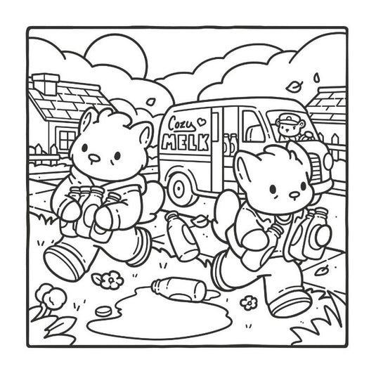 Deltas cat crimes - cozy kleurboek jade summer
