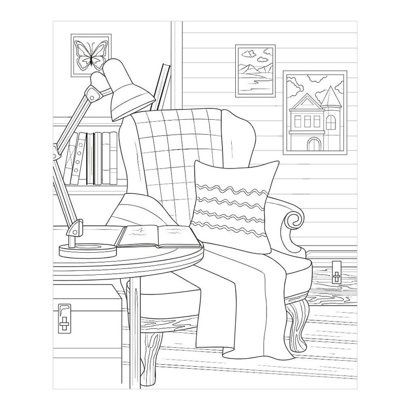 Afbeelding laden in galerijviewer, Deltas home sweet home - kleuren voor volwassenen
