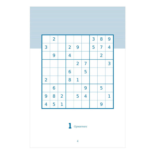 Deltas brain boosters - sudoku's voor elke dag