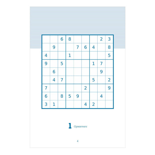 Deltas brain boosters - sudoku's voor onderweg