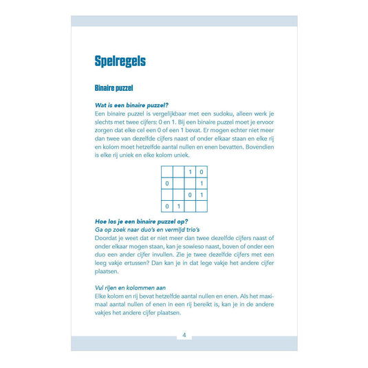 Deltas brain boosters - cijferpuzzels