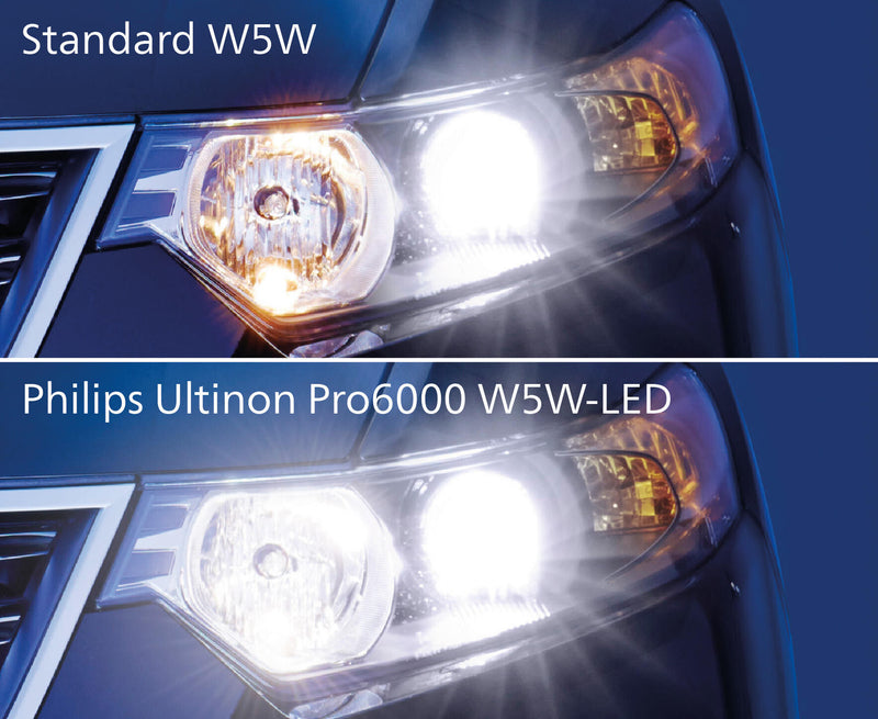 Afbeelding laden in galerijviewer, Philips hoofdlamp ultinon pro6000 w5w-led . lamp 12 v w5w-led
