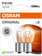 Osram kugellampe bl.brakel.12v 21w 2st.sb sockel ba 15s