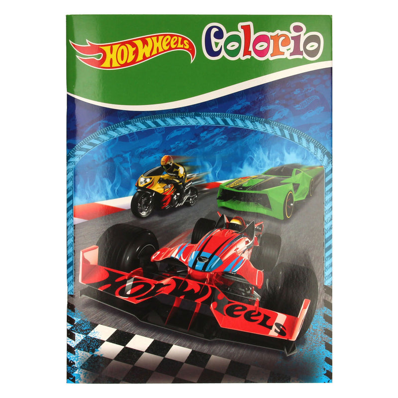 Afbeelding laden in galerijviewer, Hot wheels colorio kleurboek
