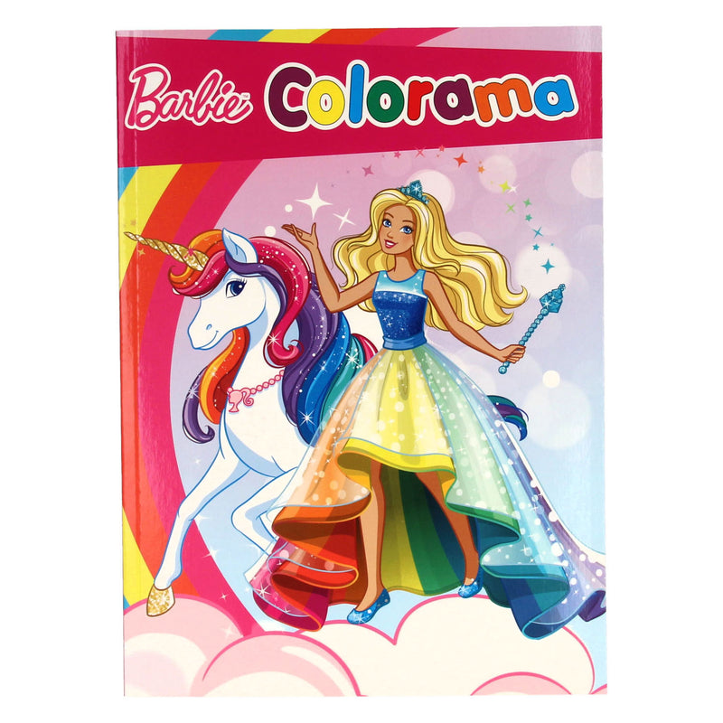 Afbeelding laden in galerijviewer, Boek specials nederland bv barbie colorama kleurboek
