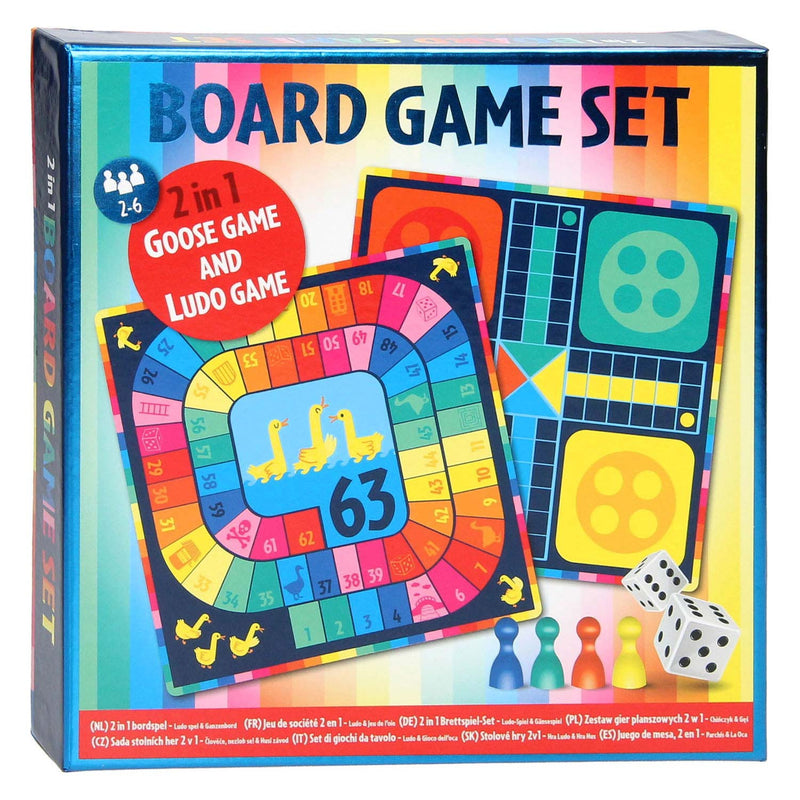 Afbeelding laden in galerijviewer, Wins holland kinderspel ludo ganzenbord 2in1
