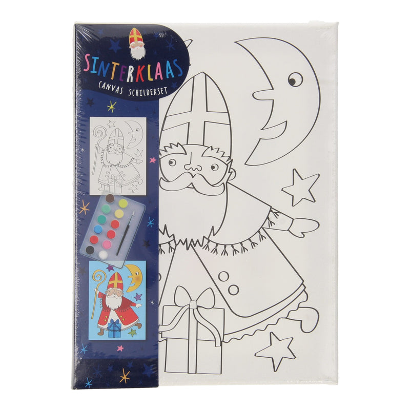 Afbeelding laden in galerijviewer, Canvas Schilderen Sinterklaas
