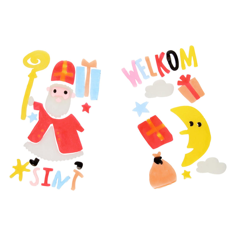 Afbeelding laden in galerijviewer, Wins holland raamstickers sinterklaasfeest
