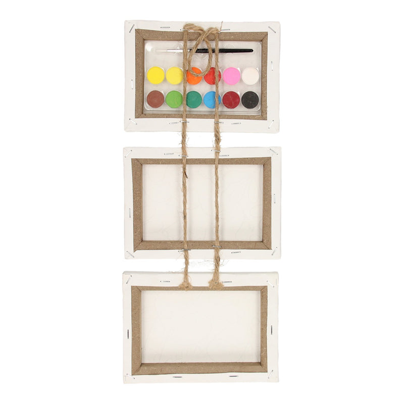 Afbeelding laden in galerijviewer, Wins holland canvas schilderset wilde dieren, set van 3 stuks
