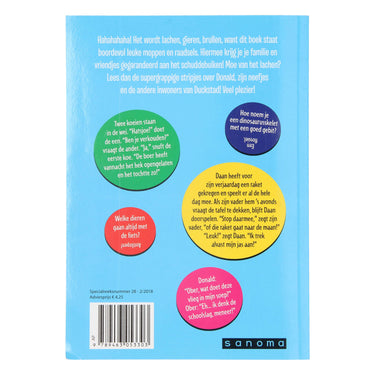 Boek specials nederland bv donald duck moppentrommel blauw